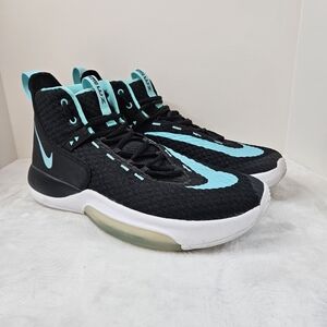 NIKE Zoom Rize Black Aurora 12 basketball Active Athletic Sneakers Men’s US